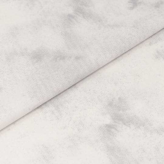 SINGER Christmas Tone-on-Tone White Cotton Fabric